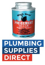 * Black Swan - 1/4 PT PVC Solvent Cement 118ml - BS7000