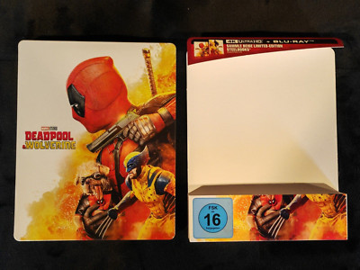 Deadpool & Wolverine  + Steelbook + 4K + UHD + Blu-ray