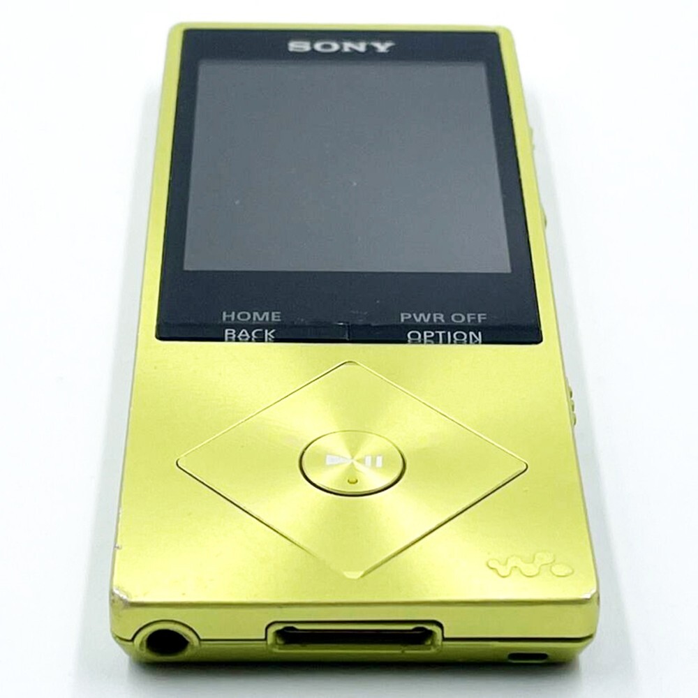 【美品】ウォークマンNW-A25 イエロー 16gb Sony NW-A25 lime yellow Walkman 16G Portable Audio Player A