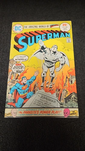 1975 DC COMICS SUPERMAN #286 VF/VF- VINTAGE LEX LUTHOR PARASITE Combine Shipping