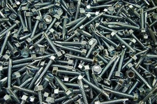 (275) Hex Washer Head 1/4 x 1-1/2" Self-Drilling Tek Screw IHW #14
