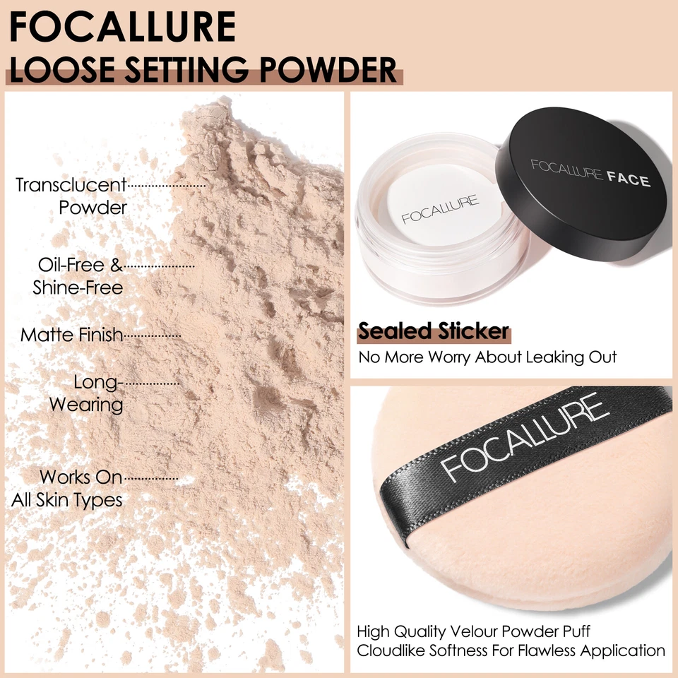 Fond de teint poudre minerale Focallure - Photo 4/4
