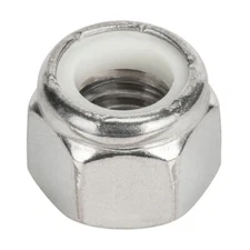 Stainless Steel Nylon Insert Hex Lock Nuts 18-8 (304) | All Sizes & Qtys