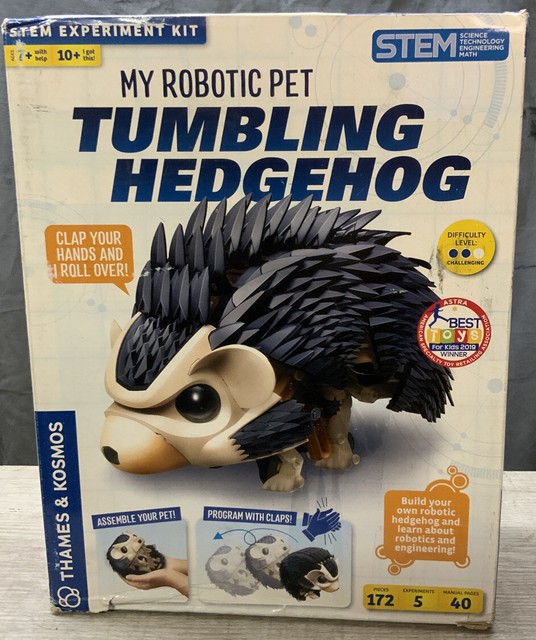 my robotic tumbling hedgehog