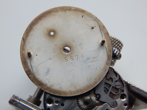 Vintage Zweiter Weltkrieg 1941 Longines ganzer Stahl 10,68Z SELTEN 5 ADJ. Armbanduhr zum Aufziehen - Bild 11 von 14