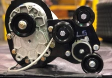  V-1 2,3, 7 VORTEC SUPERCHARGER BRACKET truck spacing LS engines. Also fbody sp