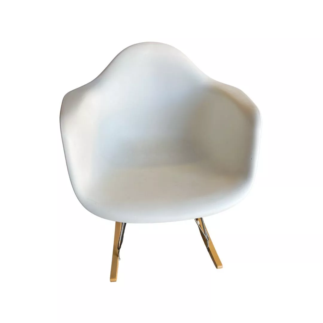 Eames molded plastic rocker outlet
