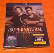 Supernatural The Complete Eighth Season Blu-ray Jensen Ackles Jared Padalecki