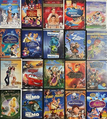 DISNEY DVD LOT IN VERY GOOD CONDITIONS (combined Shipping