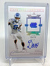 2021 Panini Flawless Collegiate DAZZ NEWSOME RC On Card AUTO 10/25