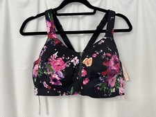 NWT 36DDD Victoria  s Secret Knockout By Victoria Secret Front-Close Sports Bra