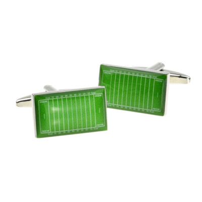 American Football Field Sports Cufflinks in a Cufflink Box X2BOCR015 ...
