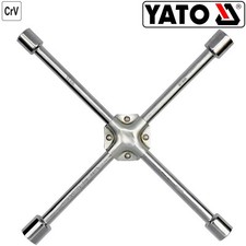 YATO Vier-Wege-Schlüssel Radkreuzschlüssel Kreuzschlüssel Radschlüssel