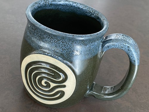 Uncommon Goods, Finger Tracing Labyrinth Meditation MUG by Sunset Hill Stoneware - Picture 3 of 18