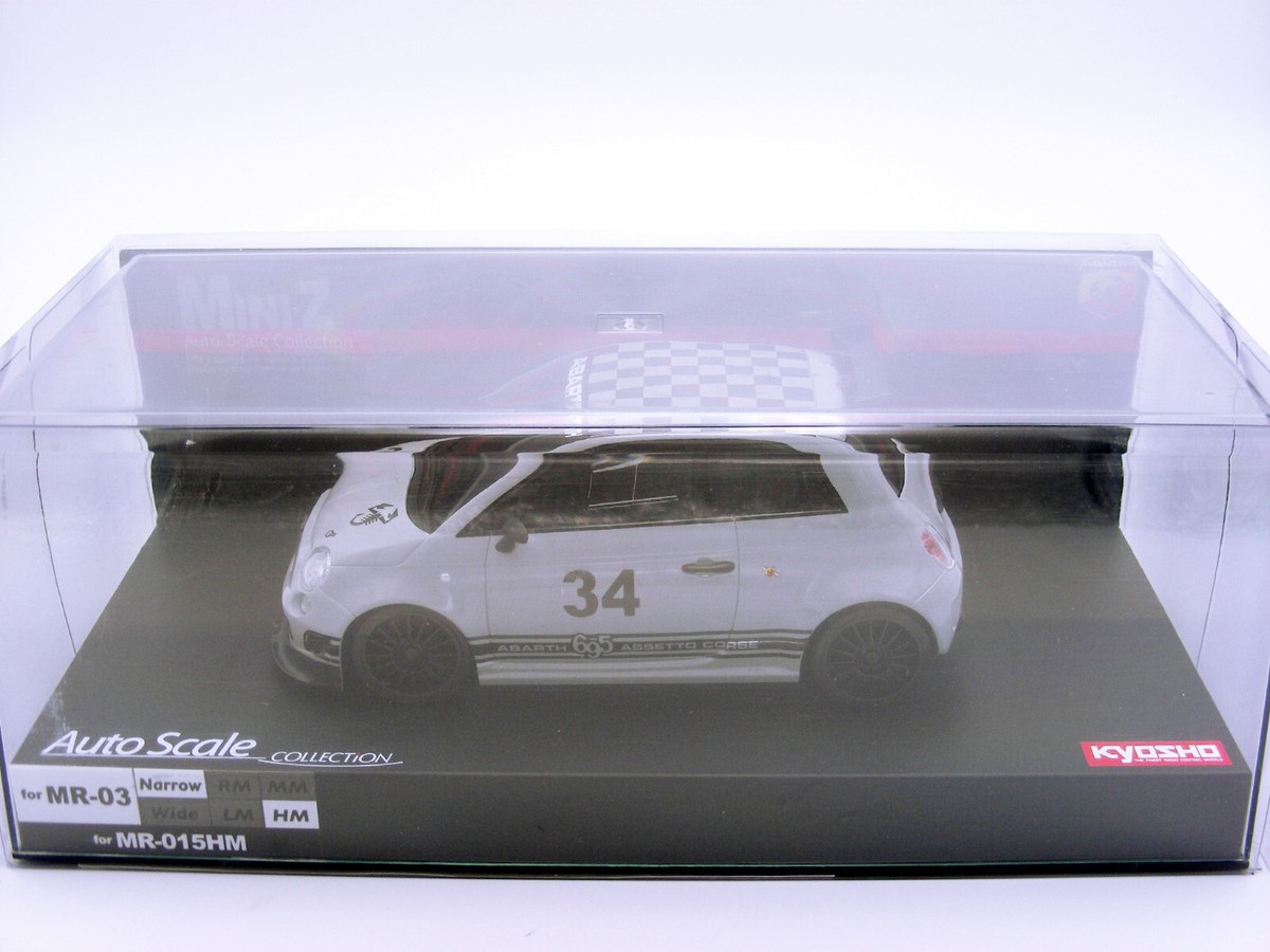 Vintage 2011 Kyosho MINI-Z MR03 Racer 1/27 Body Fiat ABARTH