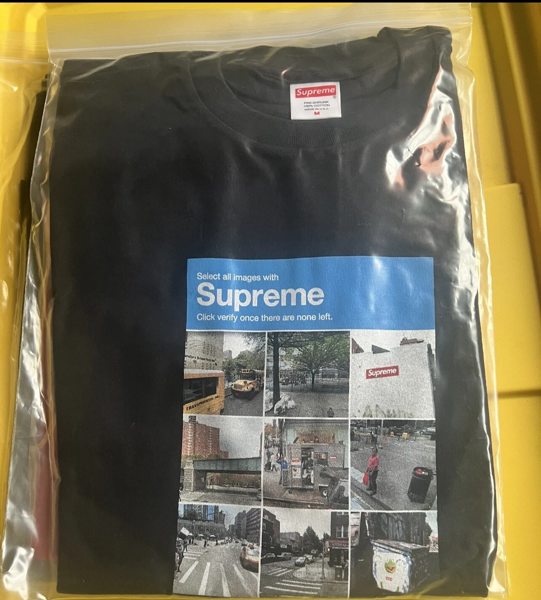 Supreme Verify Tee Black Size M Supreme Verify Tee Black Size M