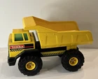 Tonka Mighty Diesel Yellow Dump Truck Metal