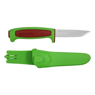 MORAKNIV SWEDEN LIMITED BASIC 546 OUTDOOR WORK KNIFE DALA RED/GREEN WOODCARVING