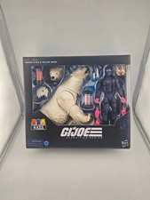 G.I. Joe Classified Action Figure Deluxe Snake Eyes & Polar Bear NEW IN HAND