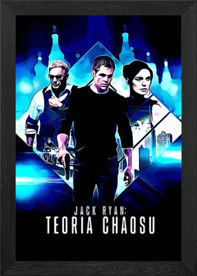 Jack Ryan Shadow Recruit 8 gerahmtes Wandbild Poster Leinwanddruck Bild