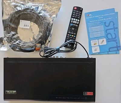 LG Blu Ray and DVD Player Model BD550 Wifi Netflix With Remote - TESTED