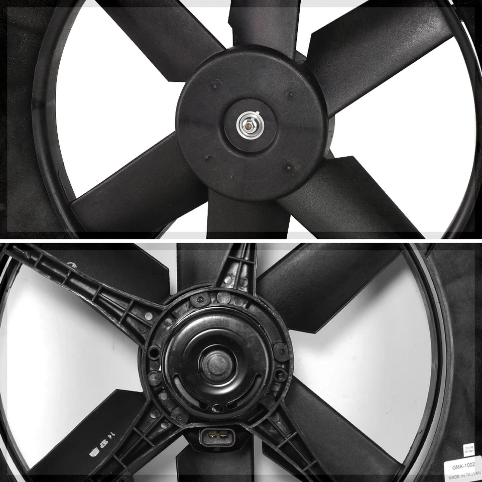 Conjunto de ventilador de refrigeración de radiador estilo OE para 87-96 Chevy Beretta/Córcega 2,0/2,2 L Foto 3 de 4