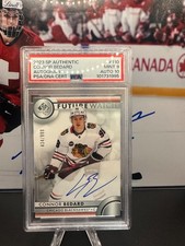 23-24 SPA - Autographed Future Watch Connor Bedard 424/999 PSA 9 Auto 10!!!