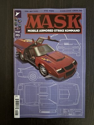 MASK #1 1:50 Incentive Edition E.J. Su Cover  NM Energon Universe