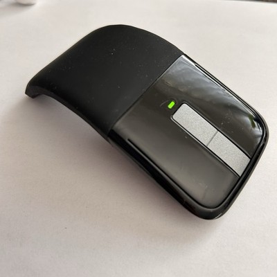 Microsoft Surface Arc Mouse Black Bluetooth Wireless Slim Foldable