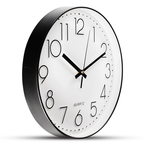 Extra Large Roman Numerals Skeleton Wall Clock Big Giant Open Face Round Clocks - Picture 6 of 107