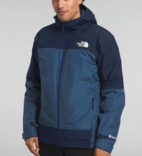 North Face Mountain Light TriClimate GTX Jacket Gore-Tex Mens Small Navy Blue