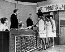 Diana Ross Mary Wilson Florence Ballard Photo 8x10 What's My Line CBS TV 1960s