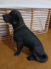 Beautiful Best of Breeds Black Labrador Figurine