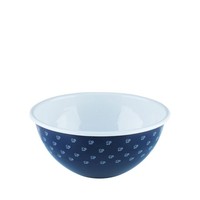 Riess ObstschüSsel SchüSsel SalatschüSsel Emaille 22Cm Dirndlblau Email Schale