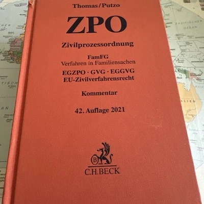 Thomas/Putzo Zivilprozessordnung (ZPO) Kommentar, 42. Auflage 2021, C.H.Beck - Bild 1 von 4