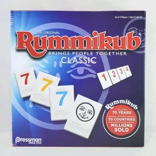 Rummikub Classic Fast Moving Rummy Tile Game ▪︎ Pressman 
