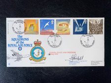 1995 PEACE & FREEDOM RAF FDC29 SIGNED LTD EDN FDC & B.F.P.S. 2460 SHS CV £15