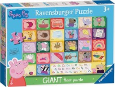 Ravensburger Peppa Pig Alphabet Giant Floor Puzzle 24pcs