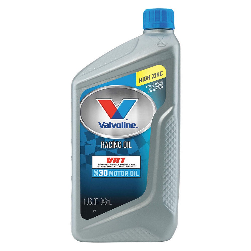 VALVOLINE 822401 Motor Oil,1 qt. Size,SAE 30 SAE Grade 453A9