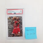 Michael Jordan 1995-96 Fleer Metal Nuts And Bolts PSA 9 Mint Card #212