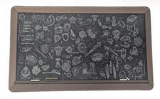 Artifact Academy Playmat Deskmat and Mousepad Accessories for MTG Black Stitches