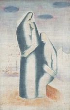 Poor Family : 1930 : Mikuláš Galanda : Archival Art Print