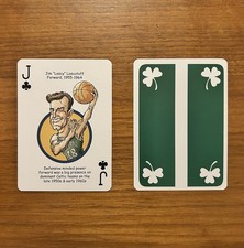 Jim Loscutoff NBA Boston Celtics Hero Decks Playing Card Jack Of Clubs