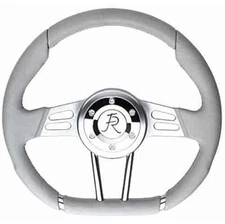 Flaming River FR20130LG D-Shaped Steering Wheel