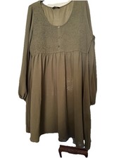 Women’s Green Long Sleeve Dress Size 3XL