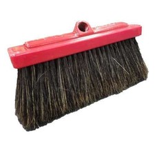 Hog Daddy 4 in. Premium Hogs Hair Foam Brush with Aluminum Head, Red
