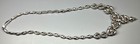 Vintage Signed Bogoff Clear Light Yellow Glass Rhinestone Choker Necklace — photo 6