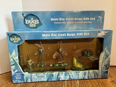 Vtg Disney Pixar A Bug s Life Mini Die Cast Gift Set 1998 In Box