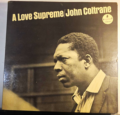 John Coltrane - A Love Supreme LP Vintage 1968-1971 Impulse! US Pressing, AS-77