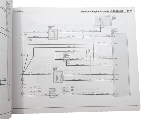 2020 Ford F-150 F150 Factory Original Wiring Diagrams Manual OEM Electrical Book - Picture 7 of 9